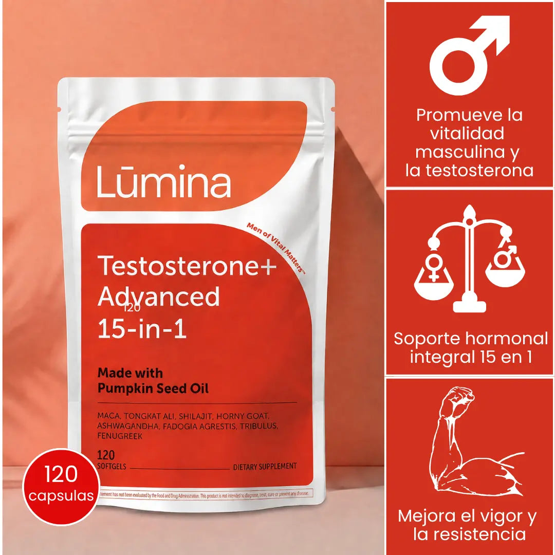 TESTOSTERONE - RECUPERA TU POTENCIA EN MINUTOS, NO EN MESES