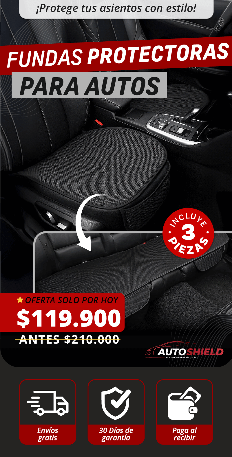 FUNDAS PARA SILLA DE CARRO