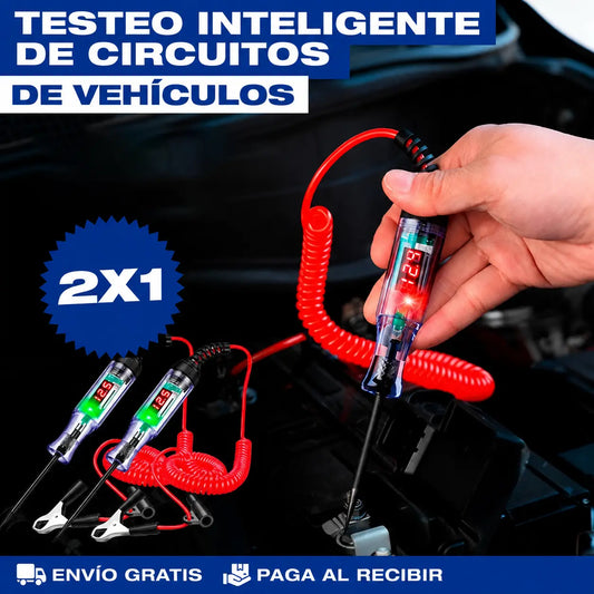 Tester LED de Circuitos para Vehículos – Encuentra la Falla Eléctrica Sin Pagar Taller · 2x1