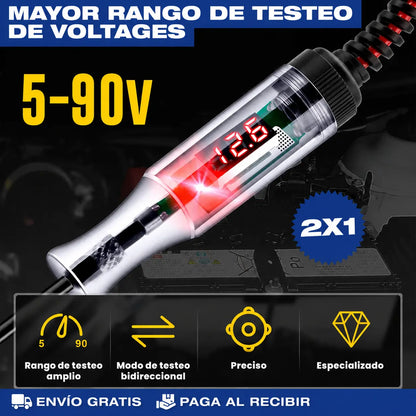Tester LED de Circuitos para Vehículos – Encuentra la Falla Eléctrica Sin Pagar Taller · 2x1