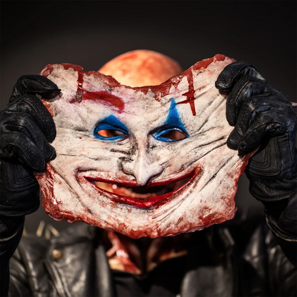 FrightFace™ — Máscara Magnética 2 en 1 de Payaso y Calavera 💀🤡