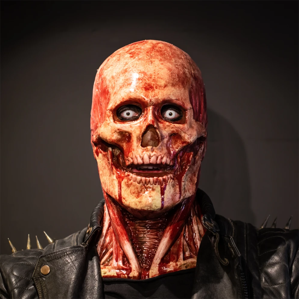 FrightFace™ — Máscara Magnética 2 en 1 de Payaso y Calavera 💀🤡