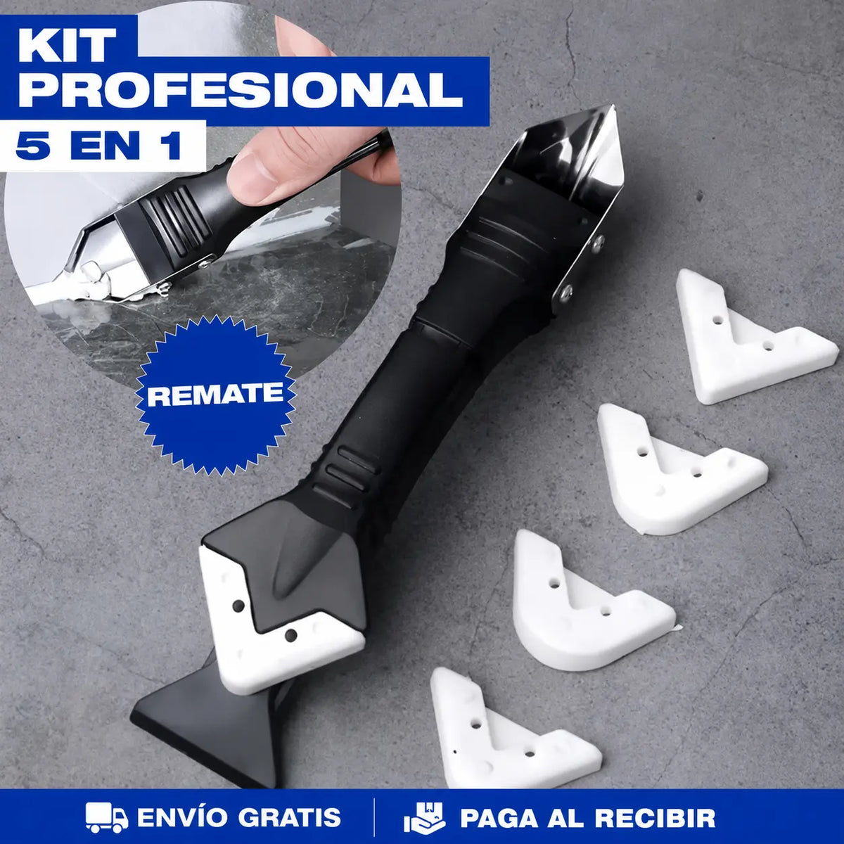 Kit de Sellamiento de Juntas y Grietas – Renueva el Sellado de Baño y Cocina Sin Contratar a Nadie